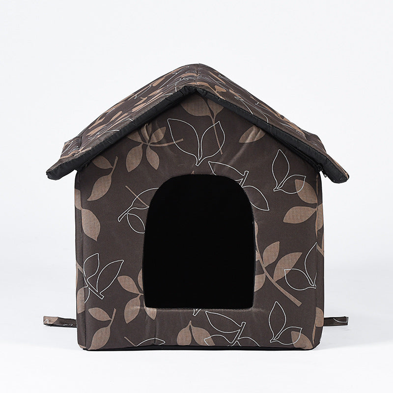 HKM-6930621 Outdoor Waterproof Pet Kennel in Multiple Camouflage Designs, Available in Sizes S, M, L
