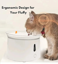 HKM-693139 Automatic Pet Water Fountain with 2.4L Capacity and Recirculating Filter for Dogs and Cats