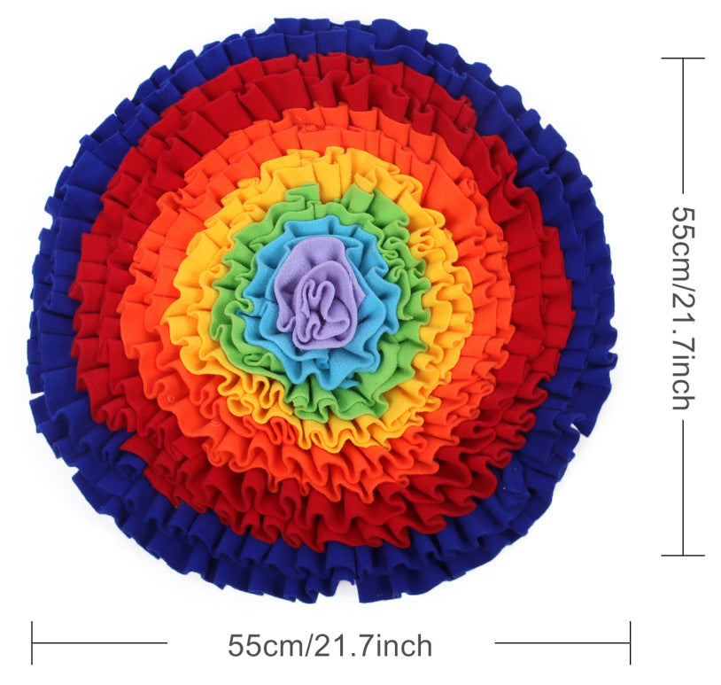 HKM-6932413 Plush Sniff Training Mat for Dogs - Various Sizes Available