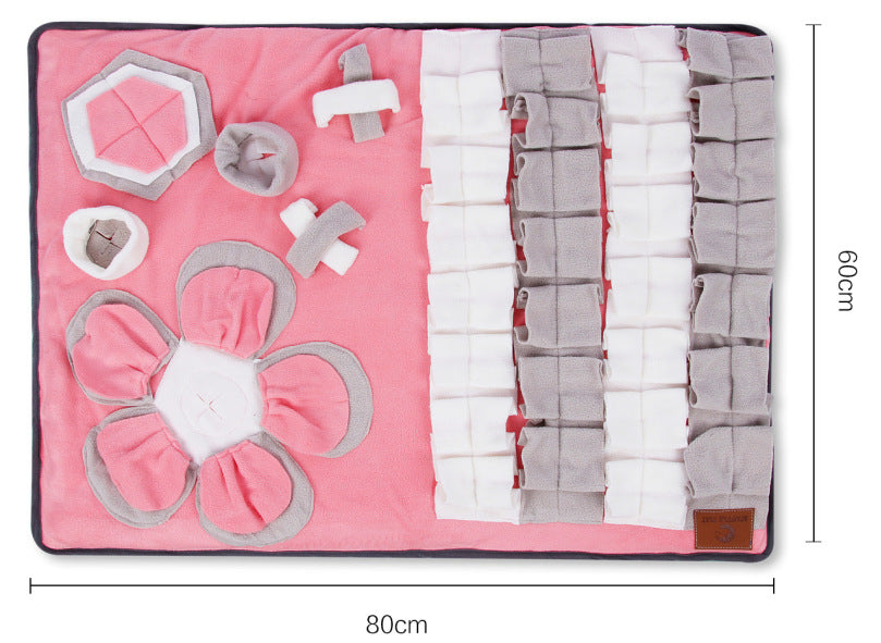 HKM-6932413 Plush Sniff Training Mat for Dogs - Various Sizes Available