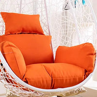 HKM-693395 Rattan Hanging Egg Chair with Cushion and Cover for Indoor or Outdoor Use