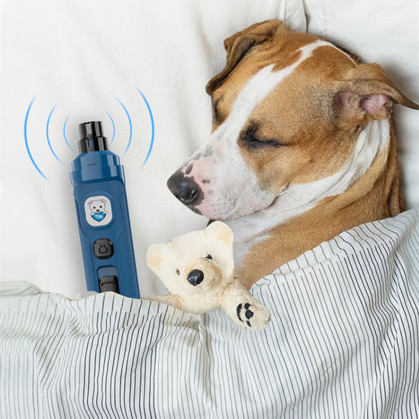 HKM-6934333 Pet Electric Nail Grinder - Rechargeable Nail File for Smooth and Safe Pet Nail Care