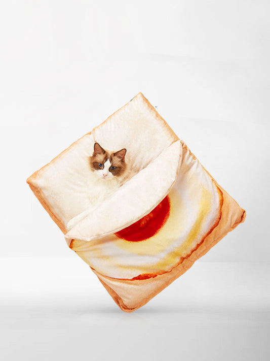 HKM-6934589 Civet Cat Litter Warm Bread Series for Small Dogs and Cats - Whole Wheat, Fried Egg Toast, Croissant Varieties