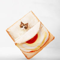 HKM-6934589 Civet Cat Litter Warm Bread Series for Small Dogs and Cats - Whole Wheat, Fried Egg Toast, Croissant Varieties