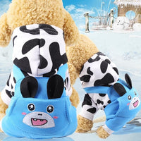 HKM-6934717 Casual Striped Cotton Vest for Pets in Various Sizes