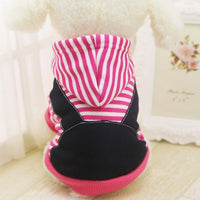 HKM-6934717 Casual Striped Cotton Vest for Pets in Various Sizes