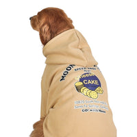 HKM-6938685 Large Dog Winter Warm Coral Fleece Clothing in Cake Flowers Khaki