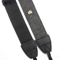 HKM-693907 Retro Ethnic Style Camera Strap LYN-241z/Lyn-242z Pure Cotton Fabric & Leather SLR Accessory