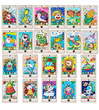 HKM-693971 Wooden Buckle Puzzle with 22 Patterns - 24 Piece Early Learning Educational Toy