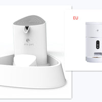 HKM-6940093 Automatic Pet Food Dispenser with Camera and APP Control, 4L Capacity, 1080P HD Video, Ideal for Cats and Dogs