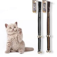 HKM-6941757 Durable Nylon Webbing Pet Training Bell Toy with Stainless Steel Sounding Bells for Dogs and Cats