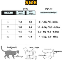 HKM-6941885 Cozy Coral Fleece Dog Vest with Leash Ring for Small Dogs and Indoor Cats