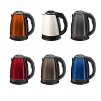 HKM-694291 Stainless Steel Electric Water Kettle with 360 Degree Rotational Base, 2.0L Capacity