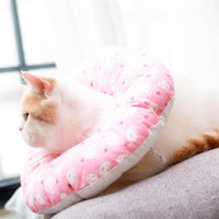 HKM-6944061 Cat Headgear Anti-Bite Ring Collar for Cats - Comfortable Cotton Fabric