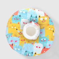 HKM-6944061 Cat Headgear Anti-Bite Ring Collar for Cats - Comfortable Cotton Fabric