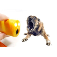HKM-6945341 Ultrasonic Dog Trainer & Repellent with Strong Light Function