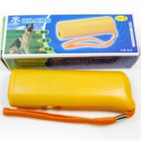 HKM-6945341 Ultrasonic Dog Trainer & Repellent with Strong Light Function