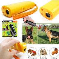 HKM-6945341 Ultrasonic Dog Trainer & Repellent with Strong Light Function