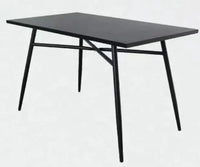 HKM-694547 Folding Aluminium Outdoor Table and Chairs Set for Balcony and Garden Use