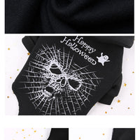 HKM-6946237 Cozy Black Fleece Dog Sweater for Halloween - Comfortable Fit, Sizes XS to XXL