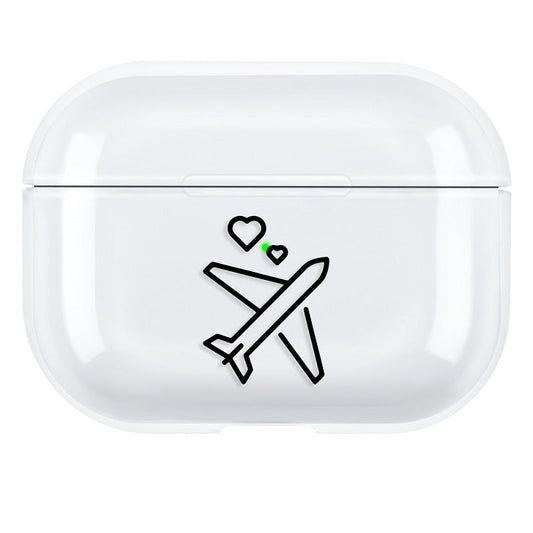 HKM-694739 AirPods Pro 3 Compatible Simple Solid Color Protective Shell Case