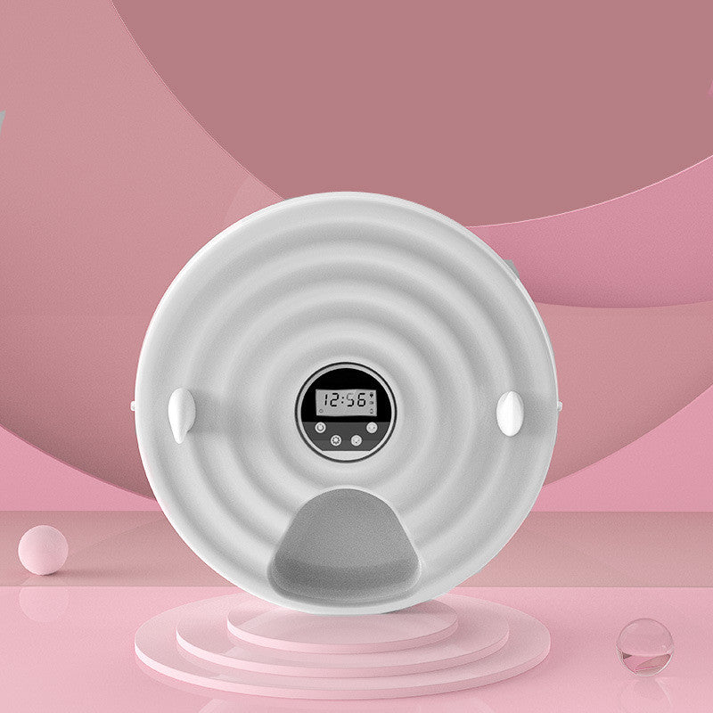 HKM-6948029 Timed and Quantitative Intelligent Cat Food Feeder with Self-Feeding Function