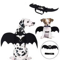 HKM-694803 Pet Bat Wings Costume for Dogs and Cats - Halloween Costume Made of Durable Polyester Fiber and Felt