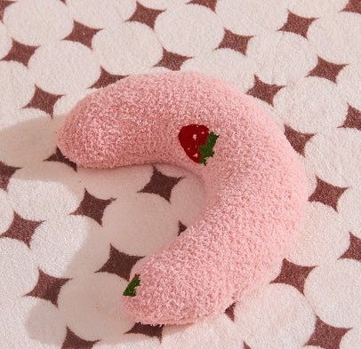 HKM-6948669 U-Shaped Cat and Dog Pillow for Cervical Spine Support, Plush Toy in Various Patterns