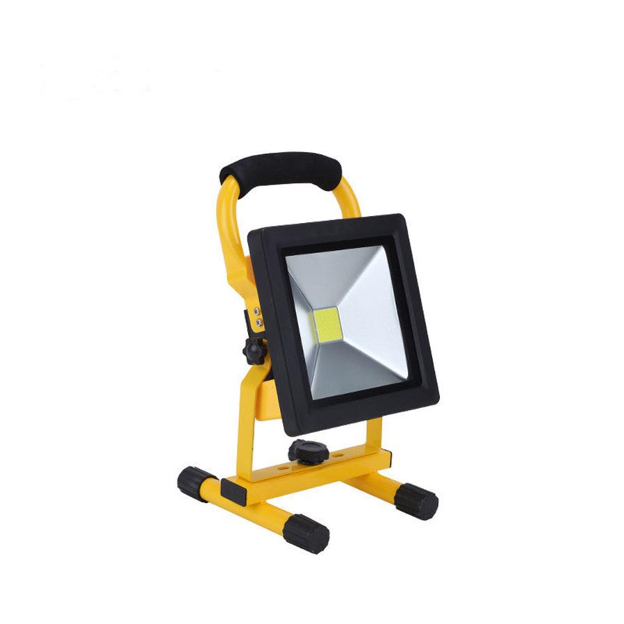HKM-694867 Ultrathin 10W Rechargeable LED Flood Light - Waterproof IP65 Portable Outdoor Spotlight for Camping