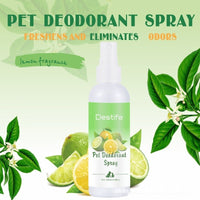 HKM-6949693 Pet Deodorizing Aromatherapy Spray for Cats and Dogs - 100ml Lemon Fragrance