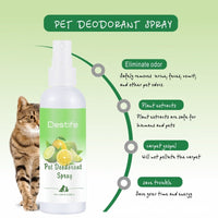 HKM-6949693 Pet Deodorizing Aromatherapy Spray for Cats and Dogs - 100ml Lemon Fragrance