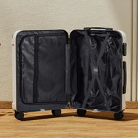 HKM-695059 Unisex Travel Luggage Set - 4-Piece Durable ABS and PP Carry-On Suitcase Collection