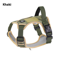 HKM-6951613 Reflective Vest-style Dog Harness for Medium to Large Dogs with Matching Leash Options
