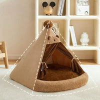 HKM-6951869 Cozy Closed Cat Villa for All Seasons ¨C Perfect Pet House for Cats and Small Dogs