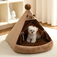 HKM-6951869 Cozy Closed Cat Villa for All Seasons ¨C Perfect Pet House for Cats and Small Dogs