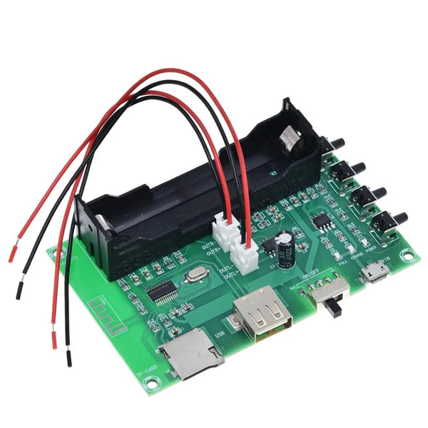 HKM-695187 Rechargeable Digital Amplifier Board with Dual Channel 10W Output