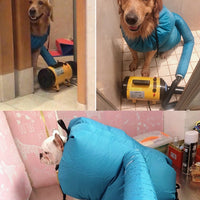 HKM-6951997 Pet Dryer Bag for Small, Medium, and Large Dogs - Quick Drying Solution with Household Hairdryer