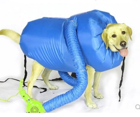 HKM-6951997 Pet Dryer Bag for Small, Medium, and Large Dogs - Quick Drying Solution with Household Hairdryer