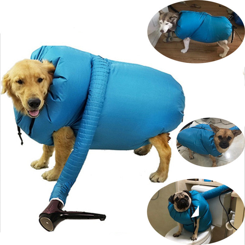 HKM-6951997 Pet Dryer Bag for Small, Medium, and Large Dogs - Quick Drying Solution with Household Hairdryer