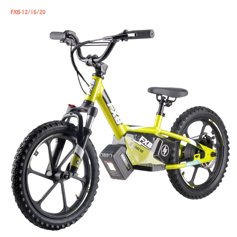 HKM-695251 Electric Balance Bike for Kids - 12/16 Inch, Aluminum Alloy Frame, 350W Motor, 2 Speed, Disc Brakes