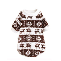 HKM-6952893 Cozy Christmas Plush Pet Sweater in Jacquard Design