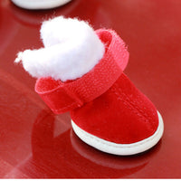 HKM-6954429 Christmas-Themed Cotton Shoes for Pets
