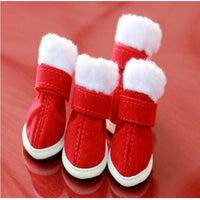 HKM-6954429 Christmas-Themed Cotton Shoes for Pets