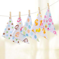 HKM-6955197 Adjustable Anti-Slobber Baby Towel - Soft Cloth, 41x29cm