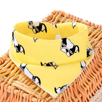 HKM-6955197 Adjustable Anti-Slobber Baby Towel - Soft Cloth, 41x29cm