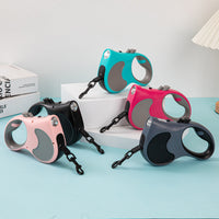 HKM-6957373 Automatic Retractable Pet Leash with Integrated Light - Multiple Colors Available