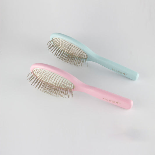 HKM-6959165 Long Haired Pet Grooming Comb - Solid Wood Handle with Stainless Steel Pins