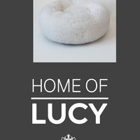 HKM-6959421 Customized Pet Bed with Soft Carpet - Dark Grey, 50cm, 60cm, 70cm Diameter, 40x60cm Size