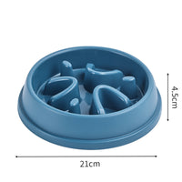 HKM-6959549 Non-slip Anti-tumble Pet Bowl in Four Colors: Blue, Yellow, Pink, Green