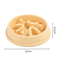 HKM-6959549 Non-slip Anti-tumble Pet Bowl in Four Colors: Blue, Yellow, Pink, Green